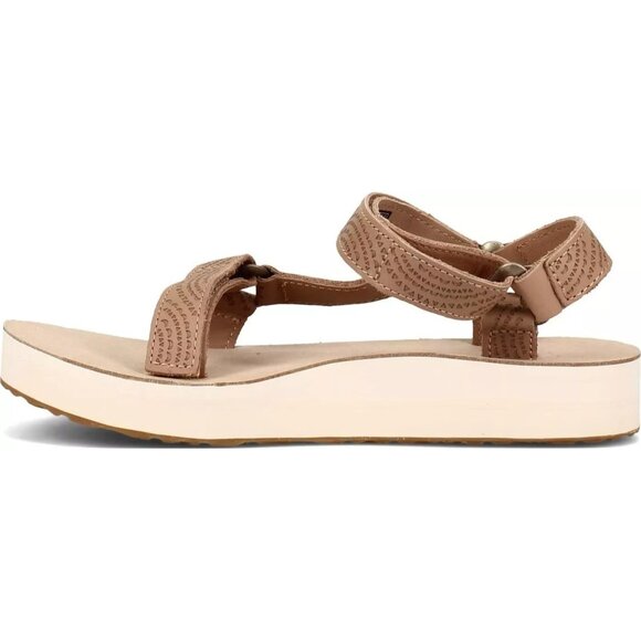 Teva Womens Midform Universal Geometric Sandal Leather Hiking Sand Dune Size 9 - Picture 1 of 8
